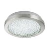 Eglo AREZZO 2 ceiling light LED Crystal optics, matt nickel, 1-light source