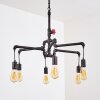 KOLYMA Pendant Light rust-coloured, black, 6-light sources