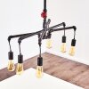 KOLYMA Pendant Light rust-coloured, black, 6-light sources