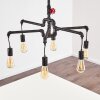 KOLYMA Pendant Light rust-coloured, black, 6-light sources