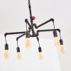 KOLYMA Pendant Light rust-coloured, black, 6-light sources