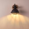 ONSALA Wall Light brown, black, 1-light source