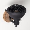 ONSALA Wall Light brown, black, 1-light source