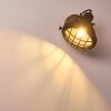 ONSALA Wall Light brown, black, 1-light source