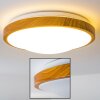Sora Wood ceiling lamp LED Light wood, white, 1-light source