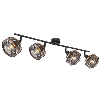 Globo BELLONA Spotlight black, 4-light sources