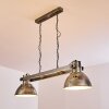 Svanfolk Pendant Light grey, rust-coloured, 2-light sources
