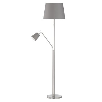 Honsel LAYER Floor Lamp matt nickel, 1-light source