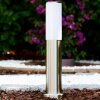 Caserta pedestal light stainless steel, 1-light source