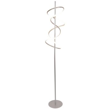 Nino-Leuchten VOLUTA Floor Lamp LED silver, 1-light source
