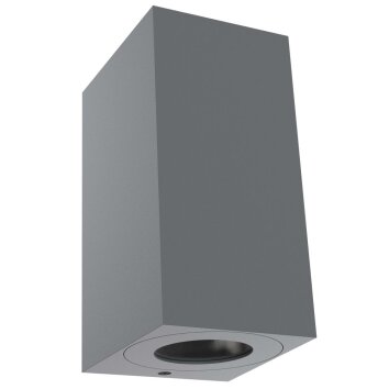 Nordlux CANTO Outdoor Wall Light grey, 2-light sources