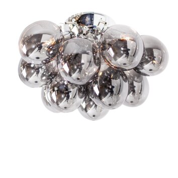 Ceiling Light By Rydens Gross grey, 3-light sources