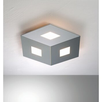 Bopp-Leuchten BOX BASIC Ceiling Light LED aluminium, 3-light sources