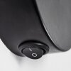 Bardhaman Wall Light black, 1-light source