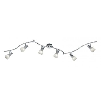 Trio LEVISTO ceiling spotlight LED matt nickel, 6-light sources