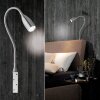 Honsel Sten bedside lamp LED matt nickel, 1-light source