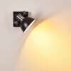 Gudo Wall Light black, white, 1-light source