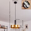 MANAUS Pendant Light black, 1-light source