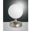 Fabas Luce PERLA Table Lamp polished nickel, 1-light source