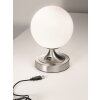 Fabas Luce PERLA Table Lamp polished nickel, 1-light source