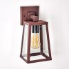 ZAKOPANE Outdoor Wall Light rust-coloured, black, 1-light source