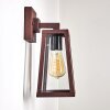 ZAKOPANE Outdoor Wall Light rust-coloured, black, 1-light source