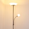 GISMARO Floor Lamp matt nickel, 3-light sources