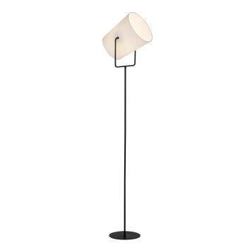 Brilliant BUCKET floor lamp black, white, 1-light source