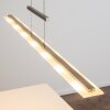 Ramsele Pendant Light LED chrome, matt nickel, 7-light sources
