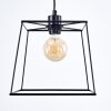 HAVEL Pendant Light black, 6-light sources