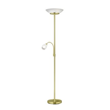 Reality GERRY Floor Lamp brass, 3-light sources