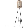 Floor Lamp Brilliant Woodrow brown, 1-light source