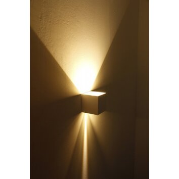 Helestra SIRI 44 wall light LED white, 2-light sources