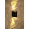Nordlux CANTO outdoor wall light LED black, 2-light sources