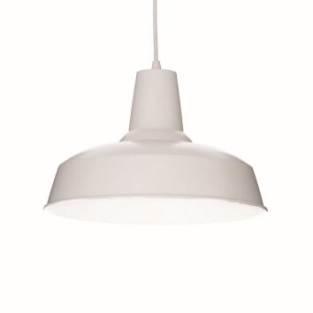 Ideal Lux MOBY Pendant Light white, 1-light source