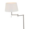 Steinhauer MEXLITE floor lamp stainless steel, 1-light source