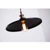 Globo KNUD hanging light black-gold, 1-light source