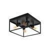 EGLO SILENTINA Ceiling Light black, 4-light sources