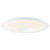 Brilliant VIKTOR Ceiling Light LED silver, white, 1-light source, Remote control, Colour changer