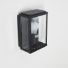 TIEVA outdoor wall light black, 1-light source