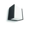 Philips myGarden MACAW wall light LED black, 1-light source