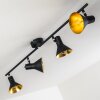 Mavas Ceiling Light black, 4-light sources