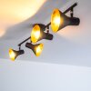Mavas Ceiling Light black, 4-light sources